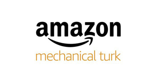 Logo for Amazon Mechanical Turk (MTurk), a company that pays you to complete microtasks online