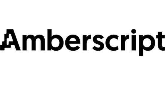 Logo for the Amberscript transcription website