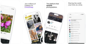 ClickASnap app