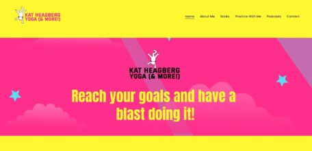 Kat Rebar Website Homepage