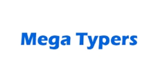 Logo for the data entry website MegaTypers.com