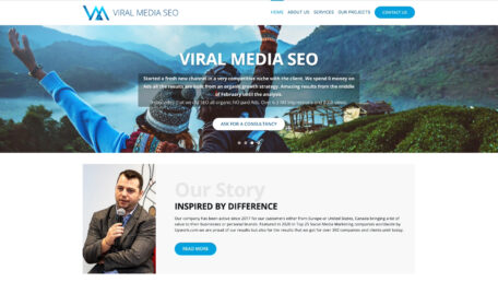 Narcis Nedelcu's Viral Media SEO Homepage