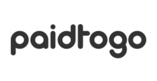 Logo for the Paidtogo app that pays you to walk