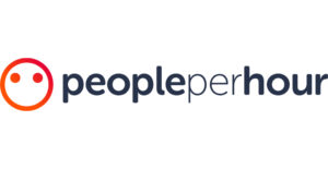 Logo for the PeoplePerHour freelancing site for finding digital freelance work