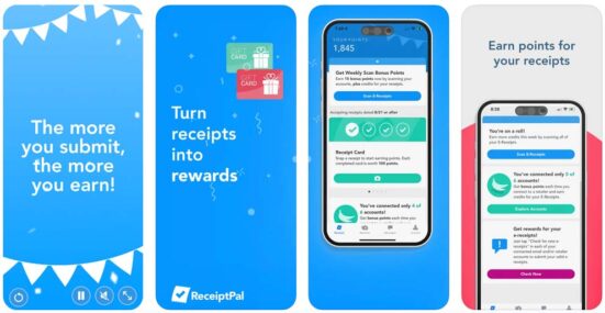 Receipt Pal app