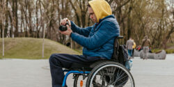 disabled photographer