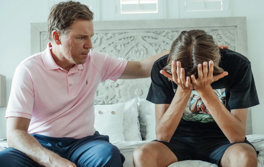 Parent trying to comfort their Gen Z child after a months-long unsuccessful job hunt.