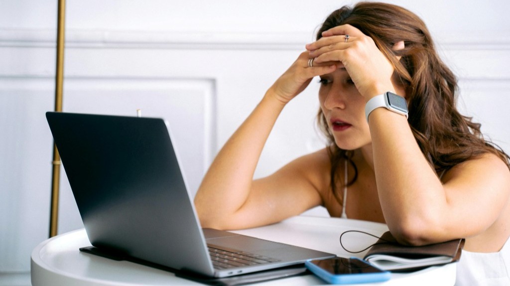 A job seeker frustrated after being ghosted by a company during the hiring process.