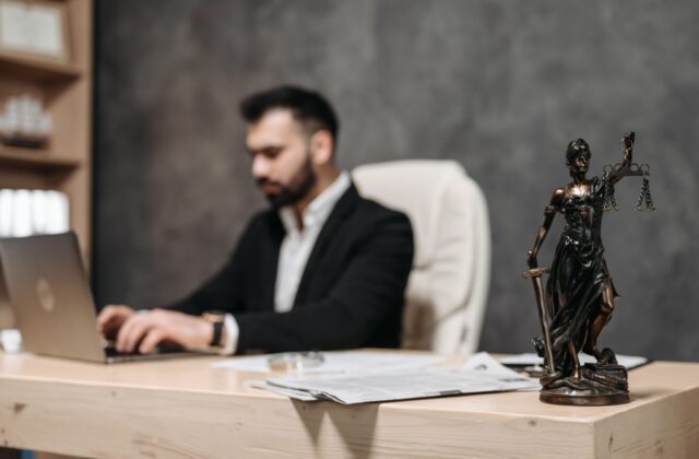 A freelance lawyer writing a proposal for a gig on Upwork.