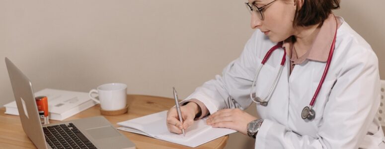 Freelance medical wrier drafting a blog posts for a pharmaceutical company.
