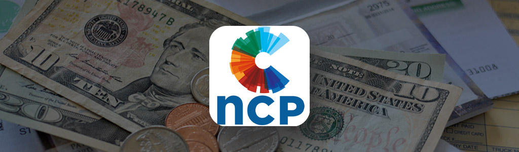 National Consumer Panel logo against a background of a stack of cash