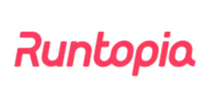 Logo for the Runtopia app for getting paid to walk