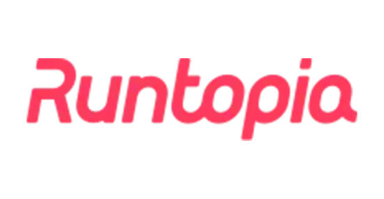 Logo for the Runtopia app for getting paid to walk