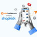 Smartphone showing the Shopkick app.